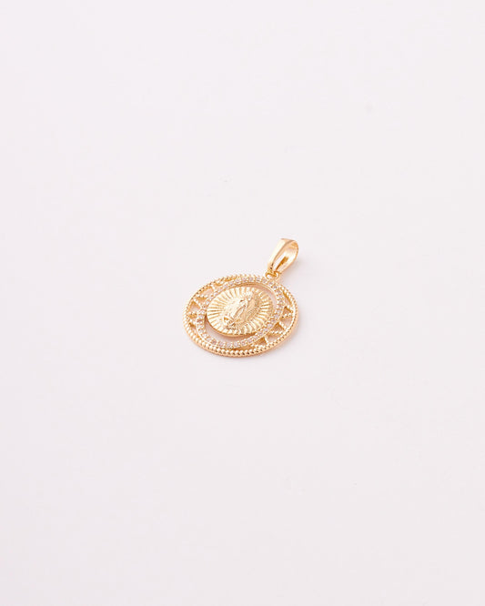 Dije Virgen Guadalupe Diamantada Circones