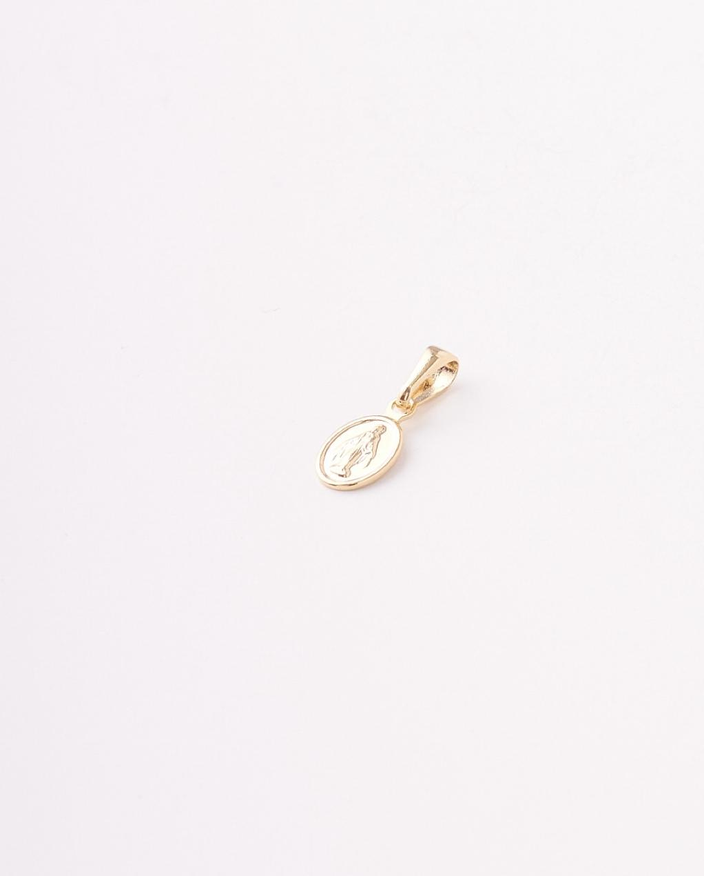 Dije Virgen Milagrosa Mini - 6mm x 17mm