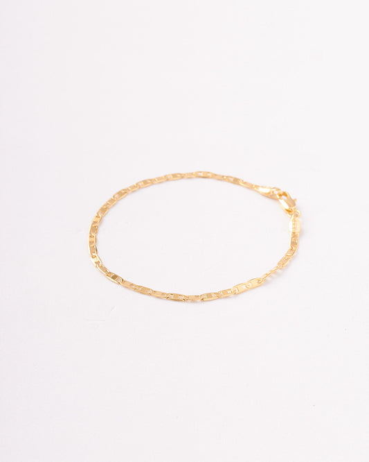 Pulsera Tejido Escalera Plana - 18cm x 1.5mm