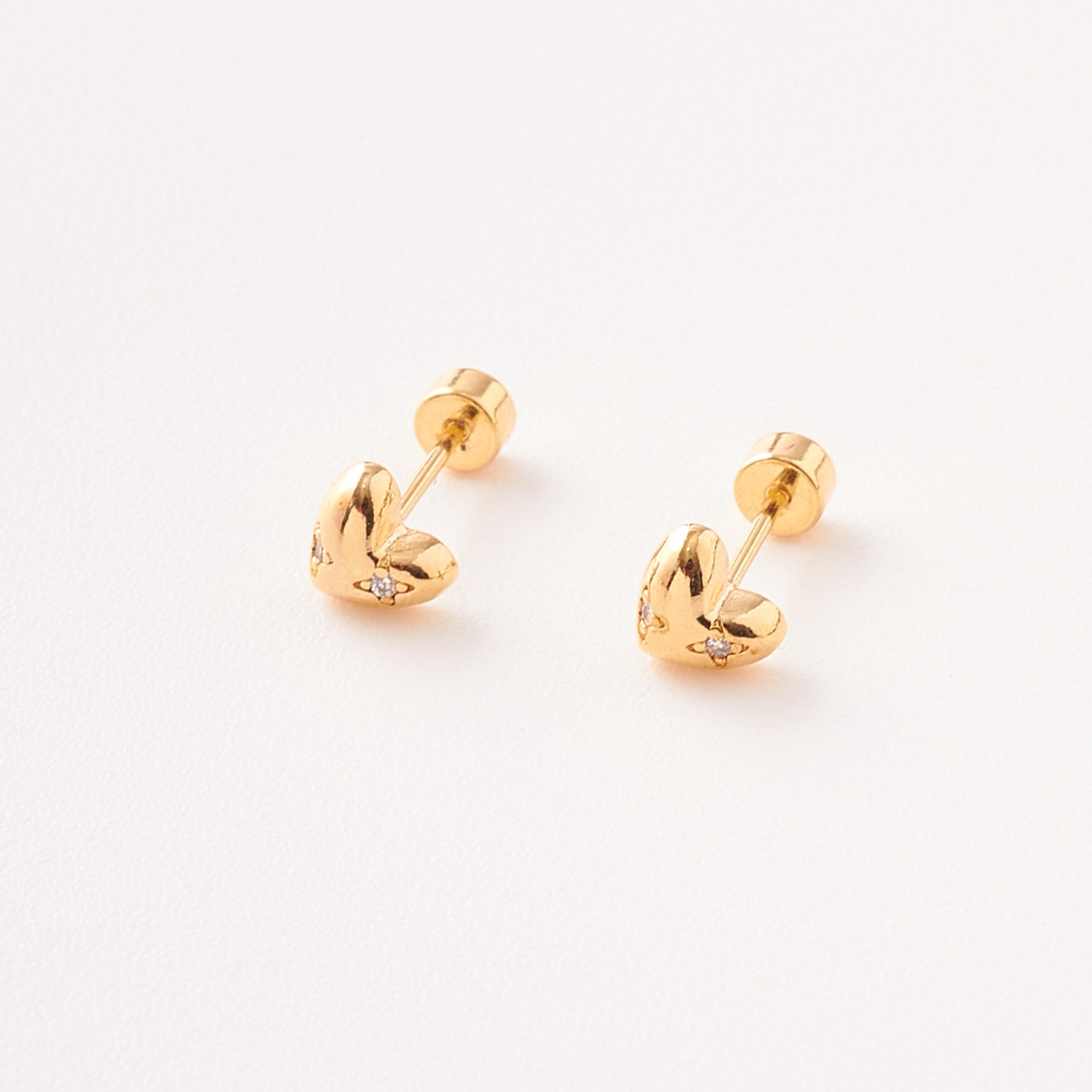 Topos Corazón Mini Chispa Rosca Seguridad - 6mm