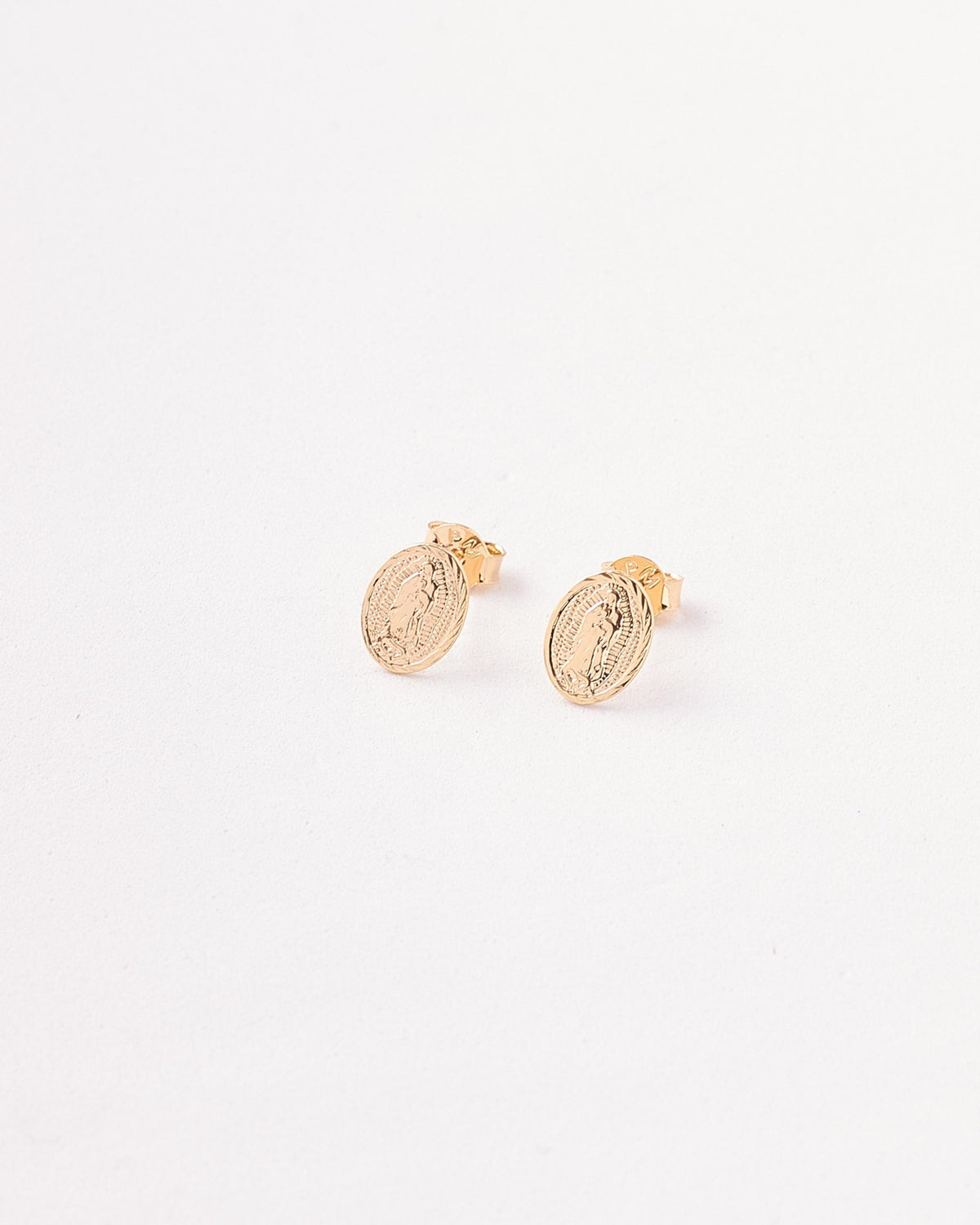 Topos Virgen Guadalupe Tallado - 10mm x 6mm