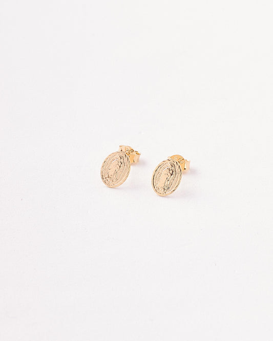 Topos Virgen Guadalupe Tallado - 10mm x 6mm