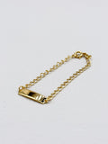 Pulsera Placa Eslabones 14cm - 2mm