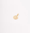 Dije Cristo Placa Redondo - 17mm x 28mm