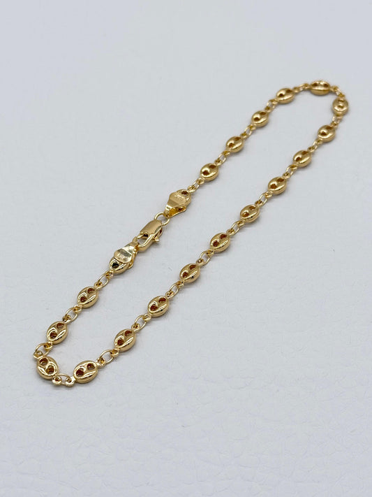 Tobillera tejido Grecca - 25cm x 3mm