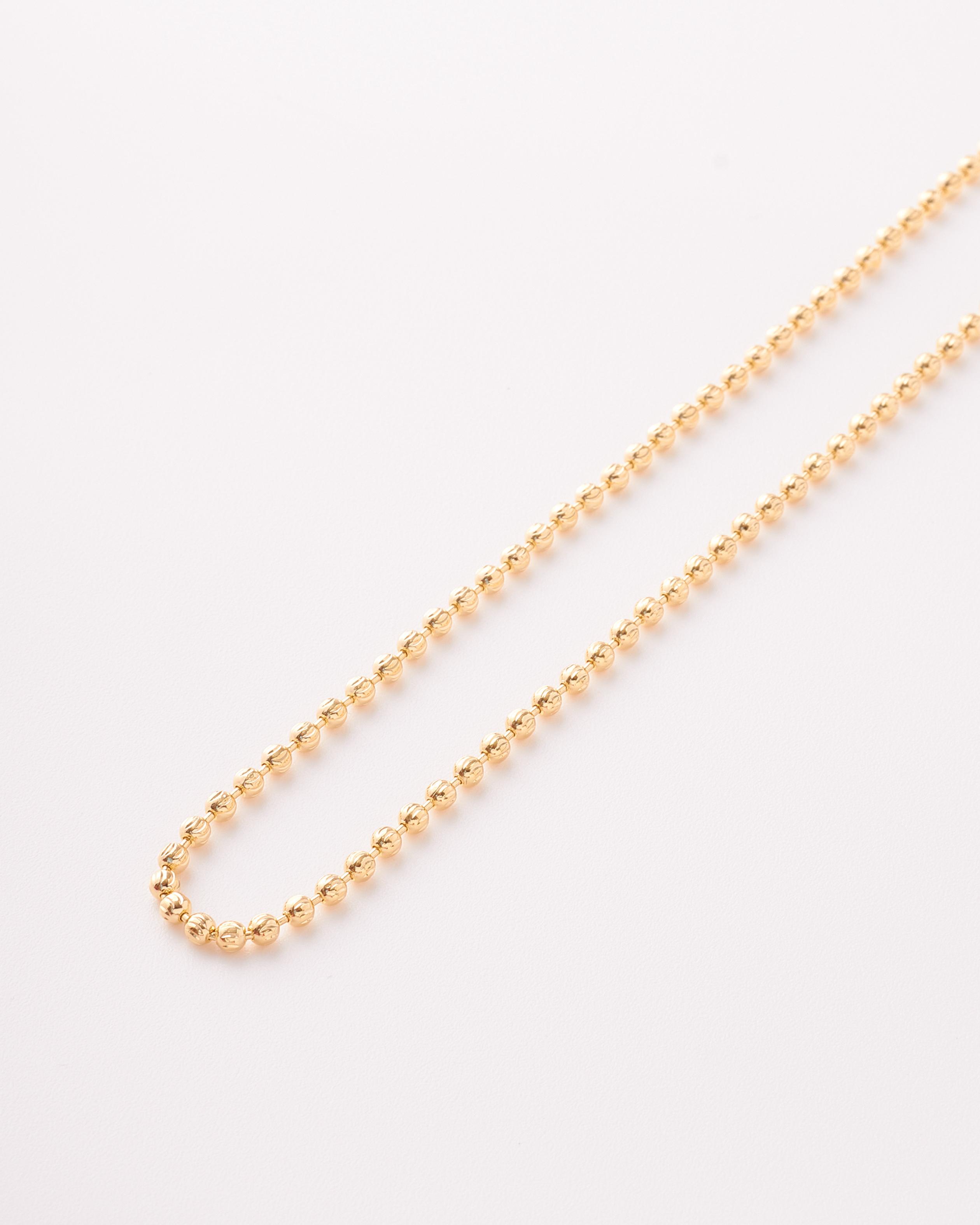 CADENA TEJIDO MILITAR DIAMANTADA - 50CM