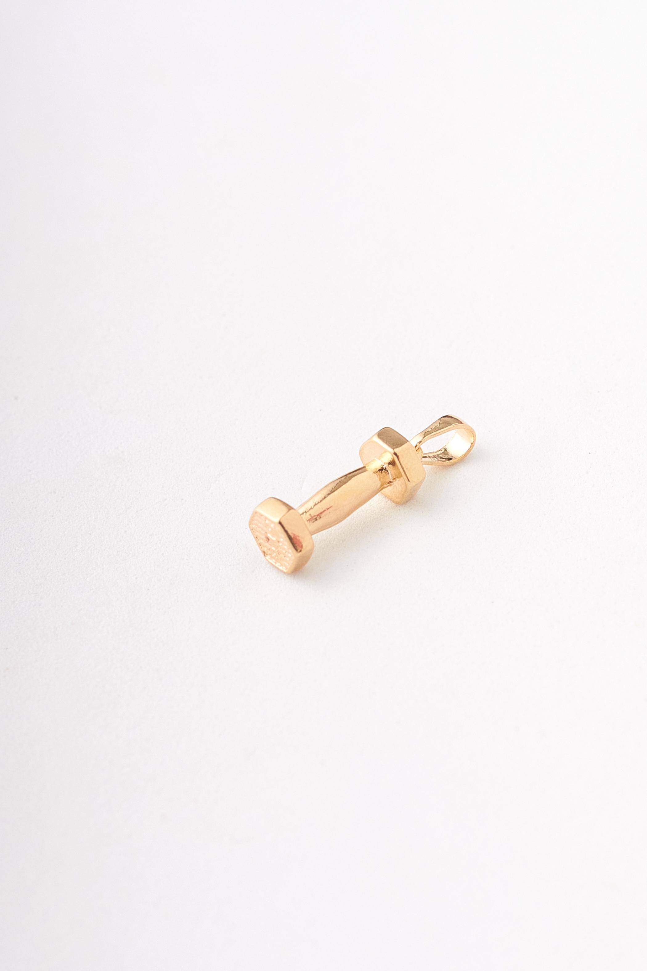 Dije Mancuerna Gym - 6mm x 23mm