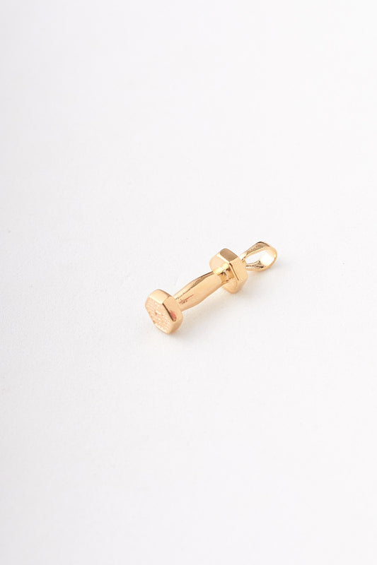 Dije Mancuerna Gym - 6mm x 23mm