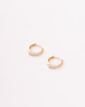 Candongas Circones De Cristal - 12mm