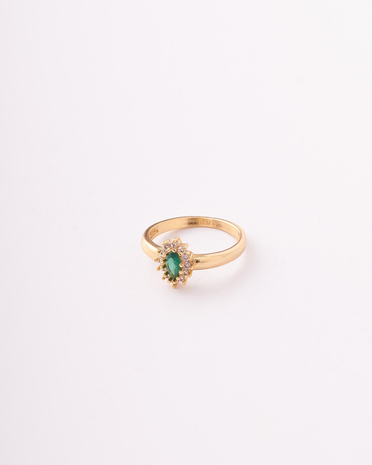 Anillo Chispa Figura Gota