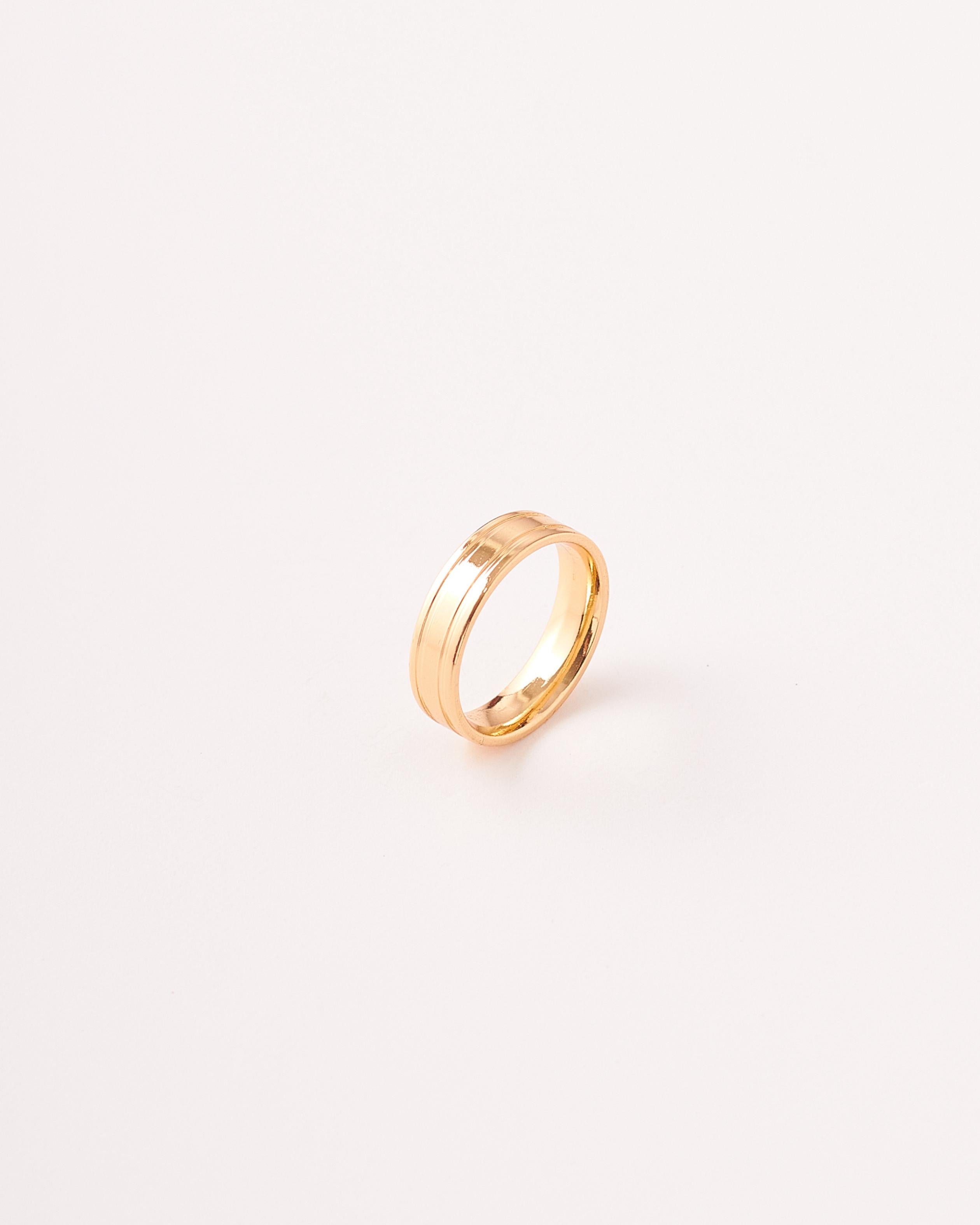 Argollas Tipo Matrimonio Gruesas