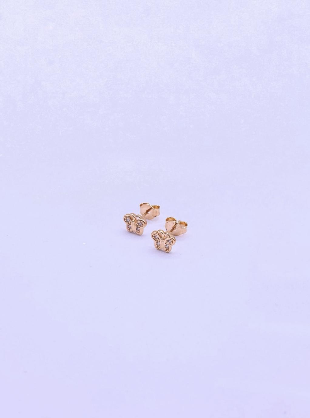 Topos Mariposa Circones - 6mm x 7mm