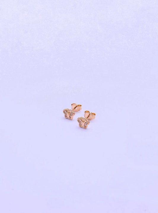 Topos Mariposa Circones - 6mm x 7mm