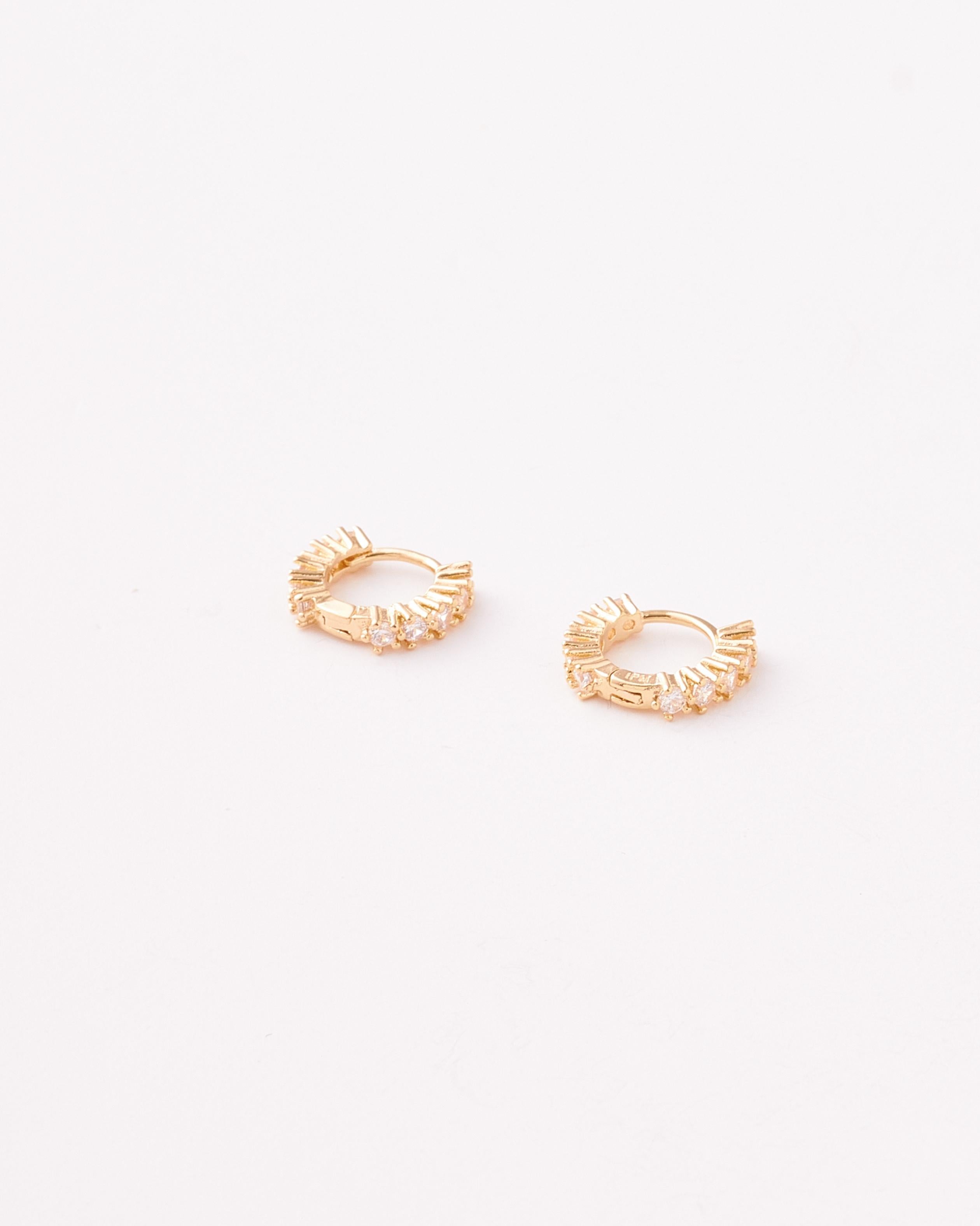 Candongas Circones Cristal - 13mm