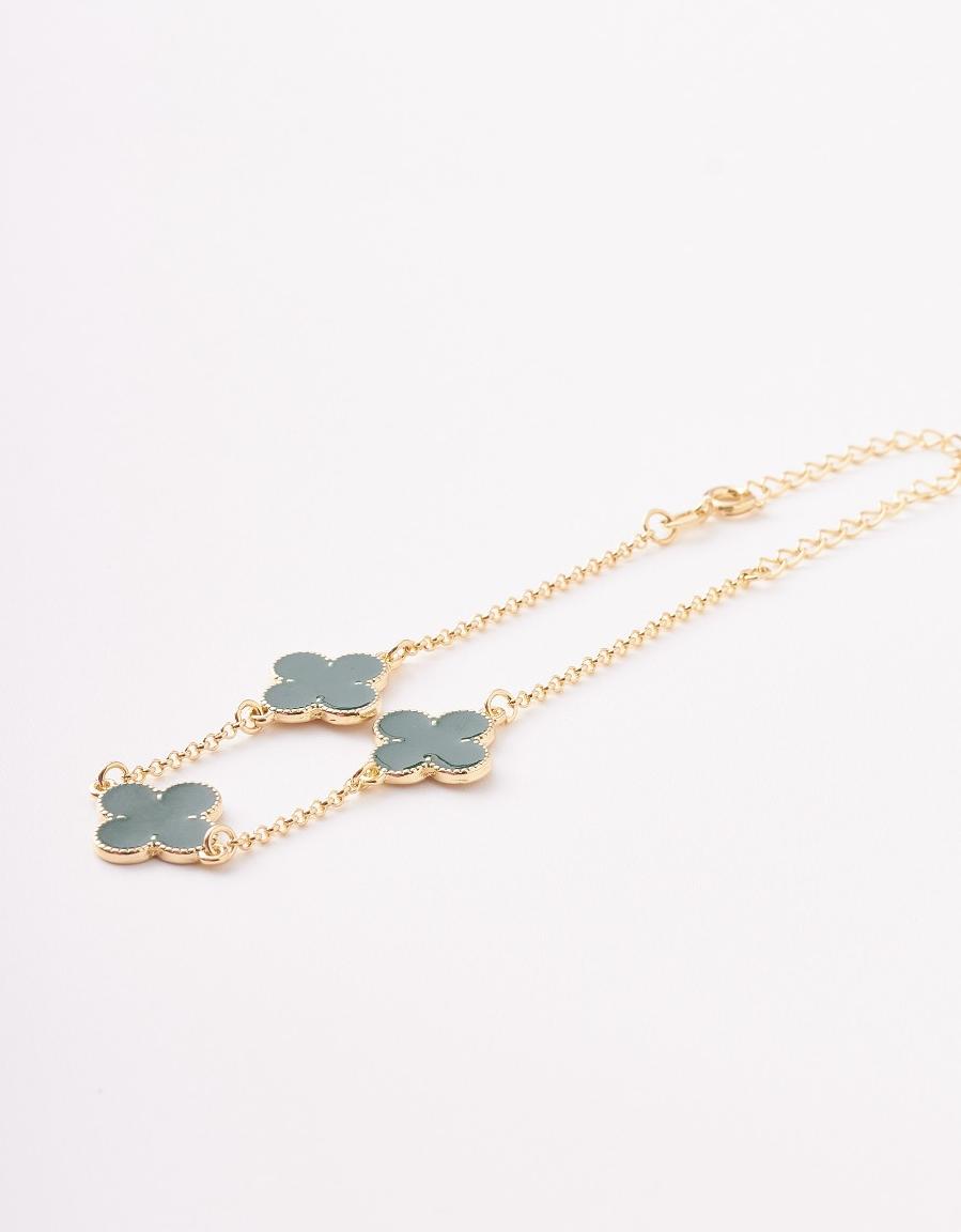 Pulsera Triple Trebol Imperial - 18cm