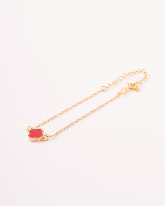 Pulsera Trébol Imperial - 16cm + 5cm Extensión x 1mm