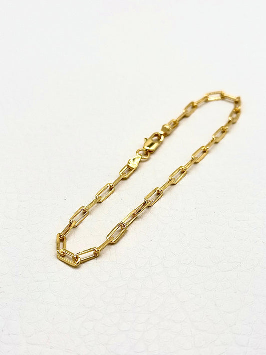 Pulsera Tejido Eslabon - 18cm x 2.6mm