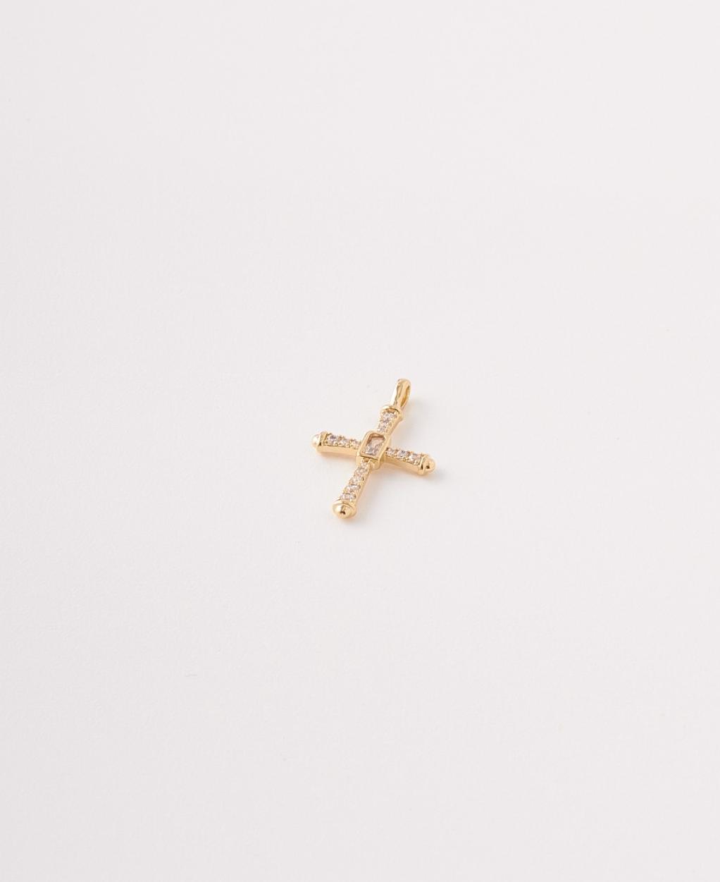 Dije Cruz Toreto Mini - 15mm x 24mm