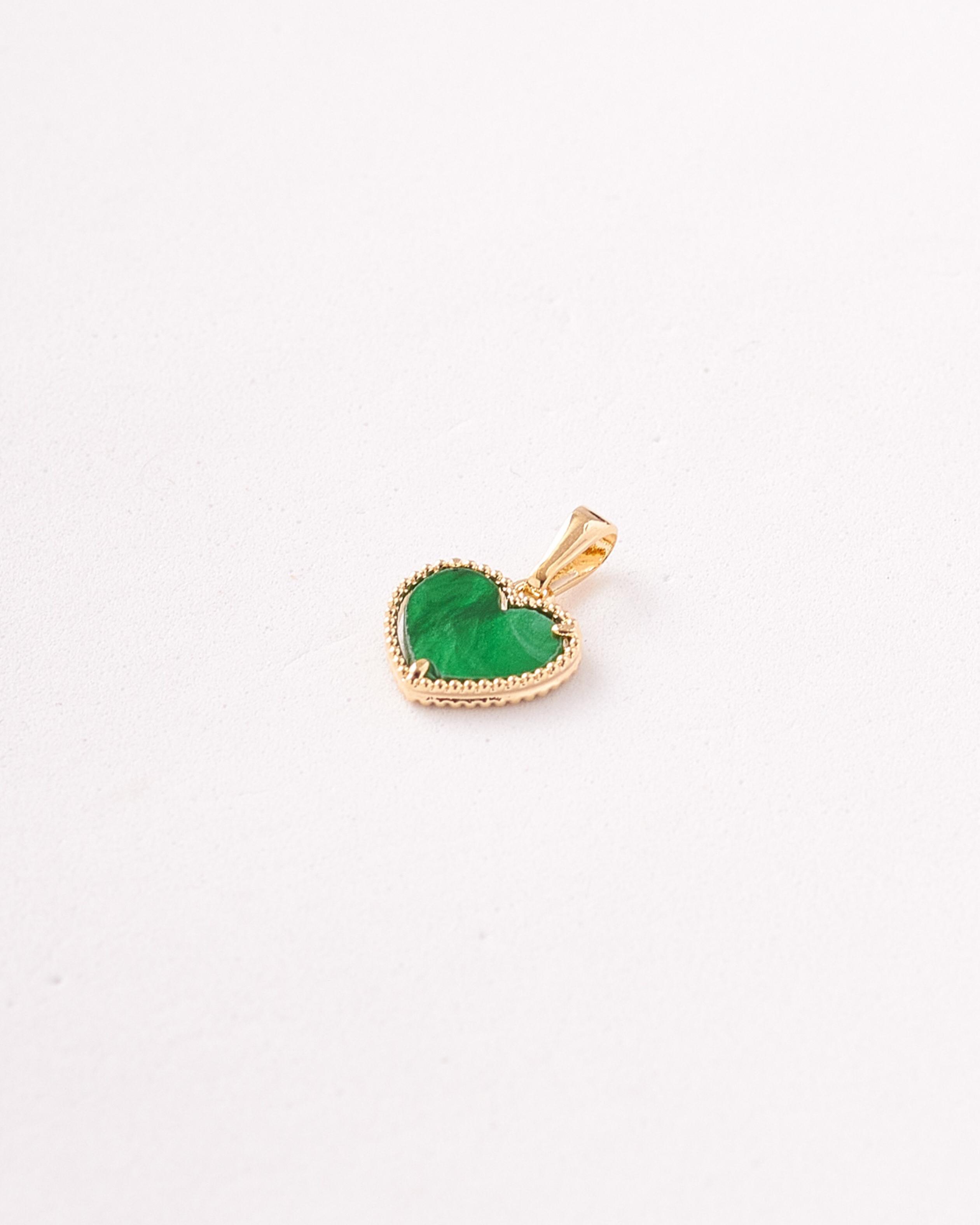 Dije Corazon Colores - 11mm