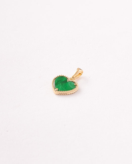 Dije Corazon Colores - 11mm