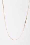 Cadena Cubana Plana - 50cm x 4mm