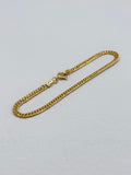 Pulsera Tejido Cubana - 18cm x 2.8mm