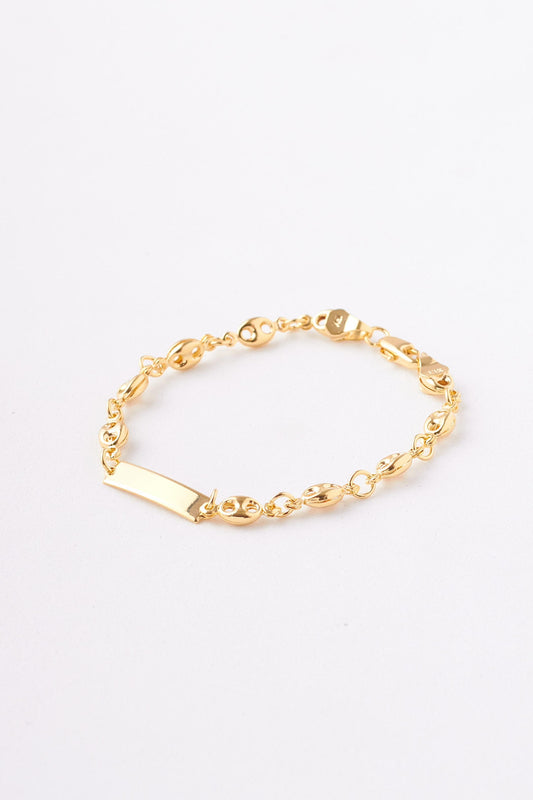 Pulsera tejido Grecca - 16cm x 3mm