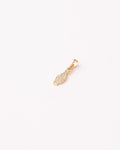 Dije Silueta Virgen Milagrosa - 5mm x 9mm