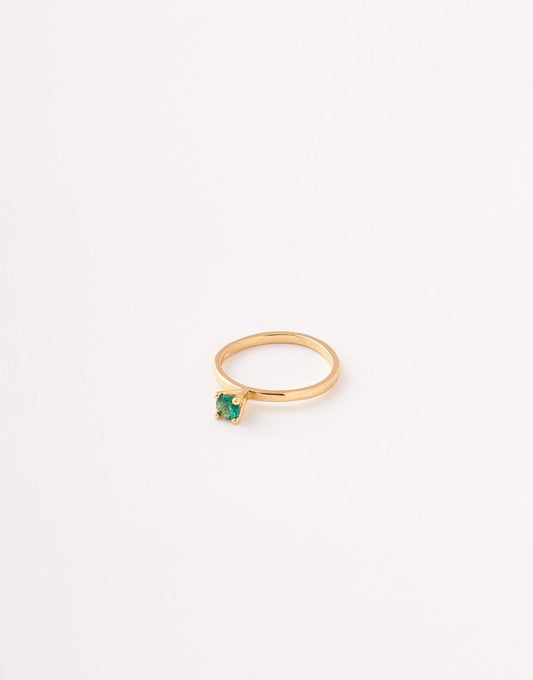 Anillo Liso Circon