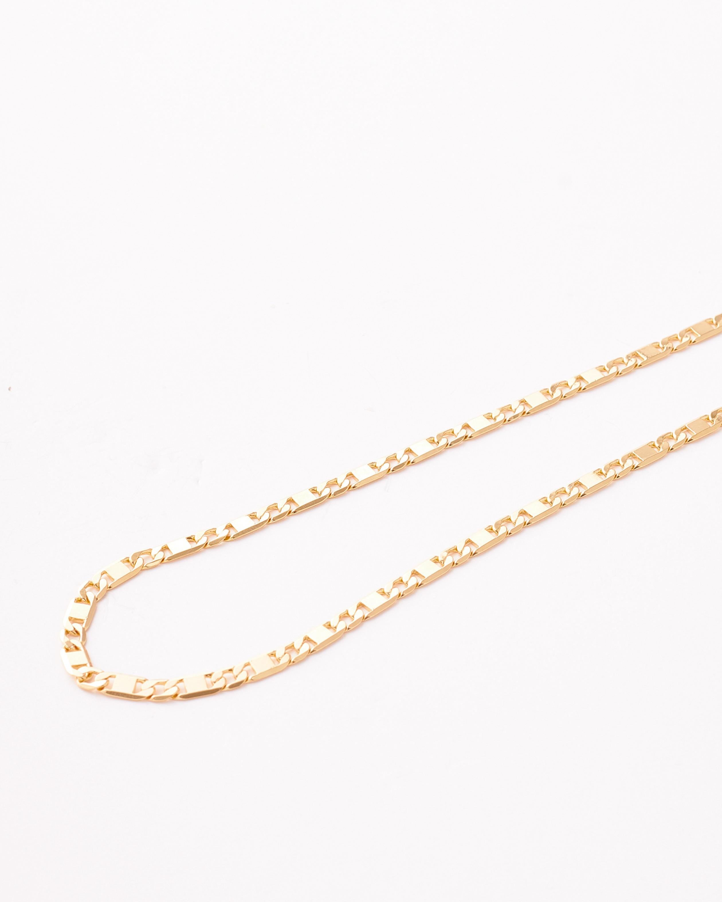 Cadena Tejido Escalera Cubana - 60cm x 3mm