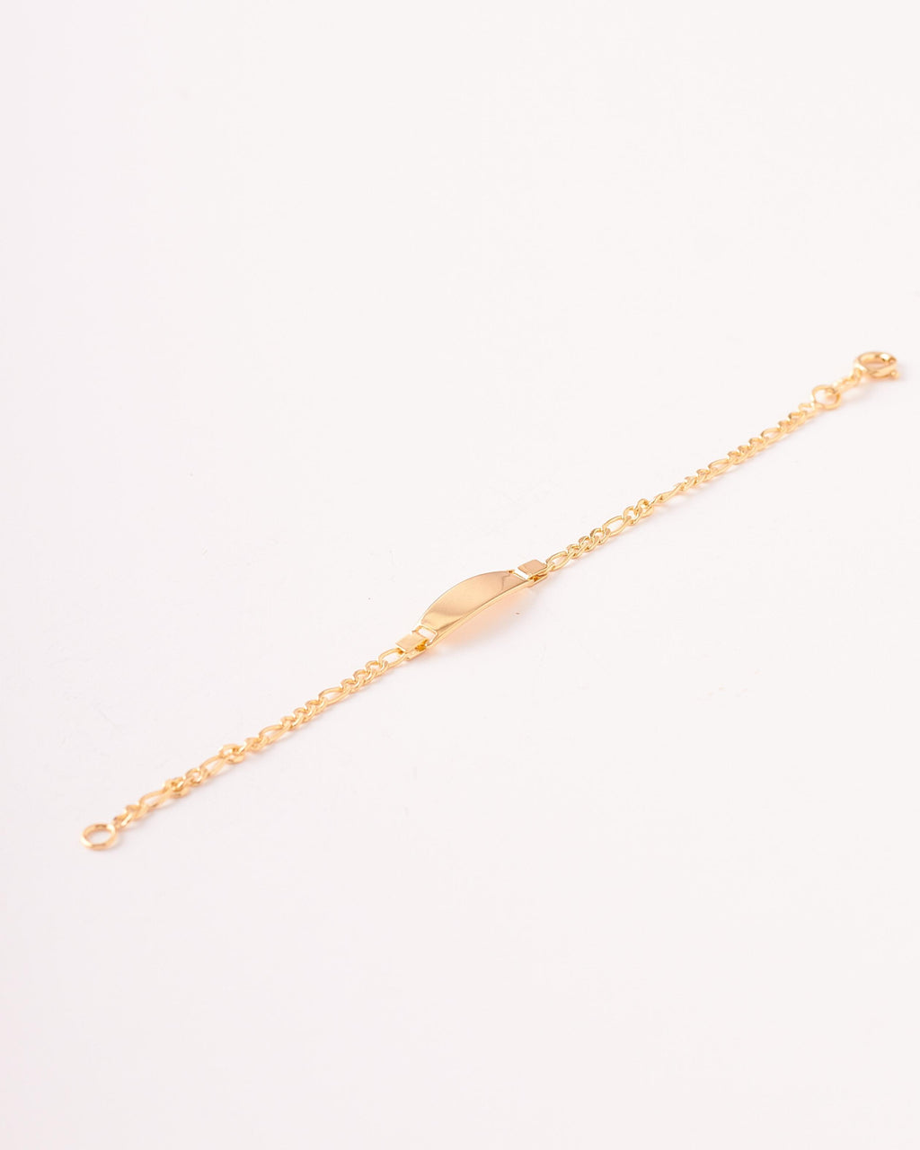 Pulsera Placa Tejido 3x1 - 14cm x 2mm