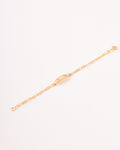 Pulsera Placa Tejido 3x1 - 14cm x 2mm