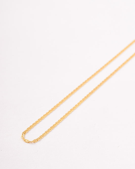 Cadena Tejido Escalera Plana - 45cm x 1.5mm