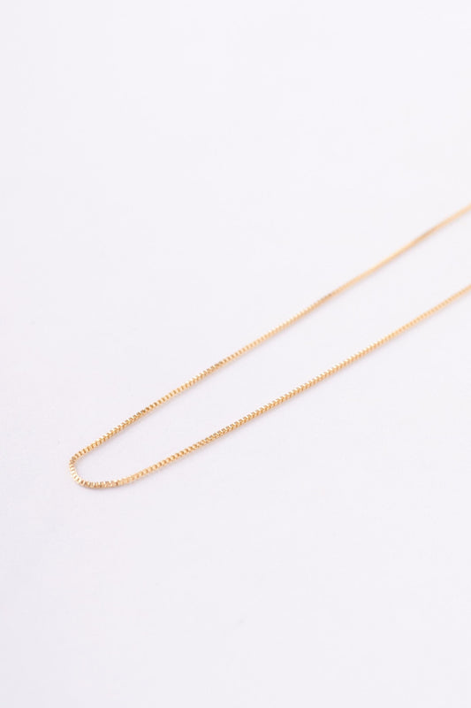 Cadena Veneciana - 45cm x 0.8mm
