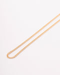 Cadena Cubana Plana - 50cm x 2mm