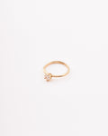 Anillo Liso Circon Corona