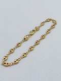 Pulsera Tejido Greca - 21cm x 4mm