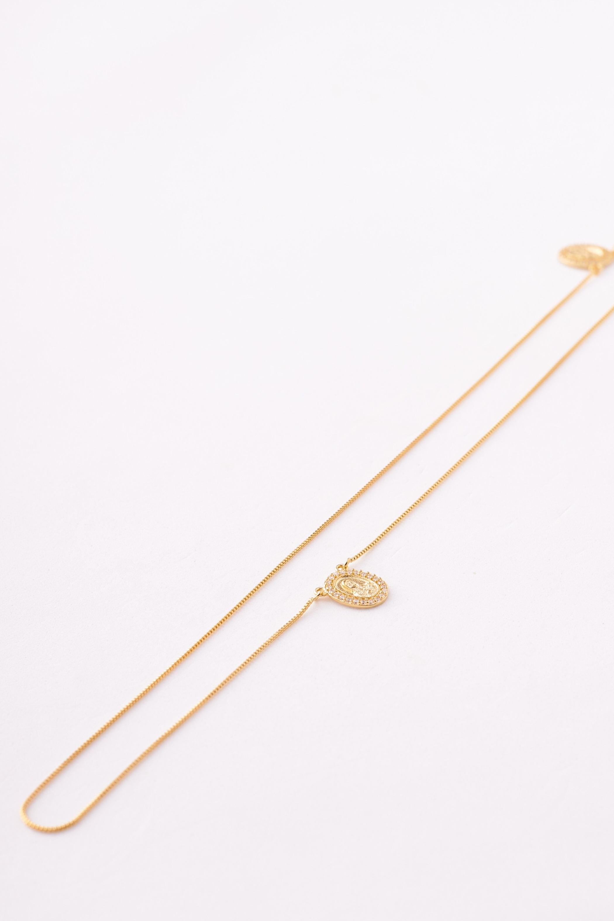 ESCAPULARIO SAGRADO CORAZON REDONDO - 60CM, 1MM