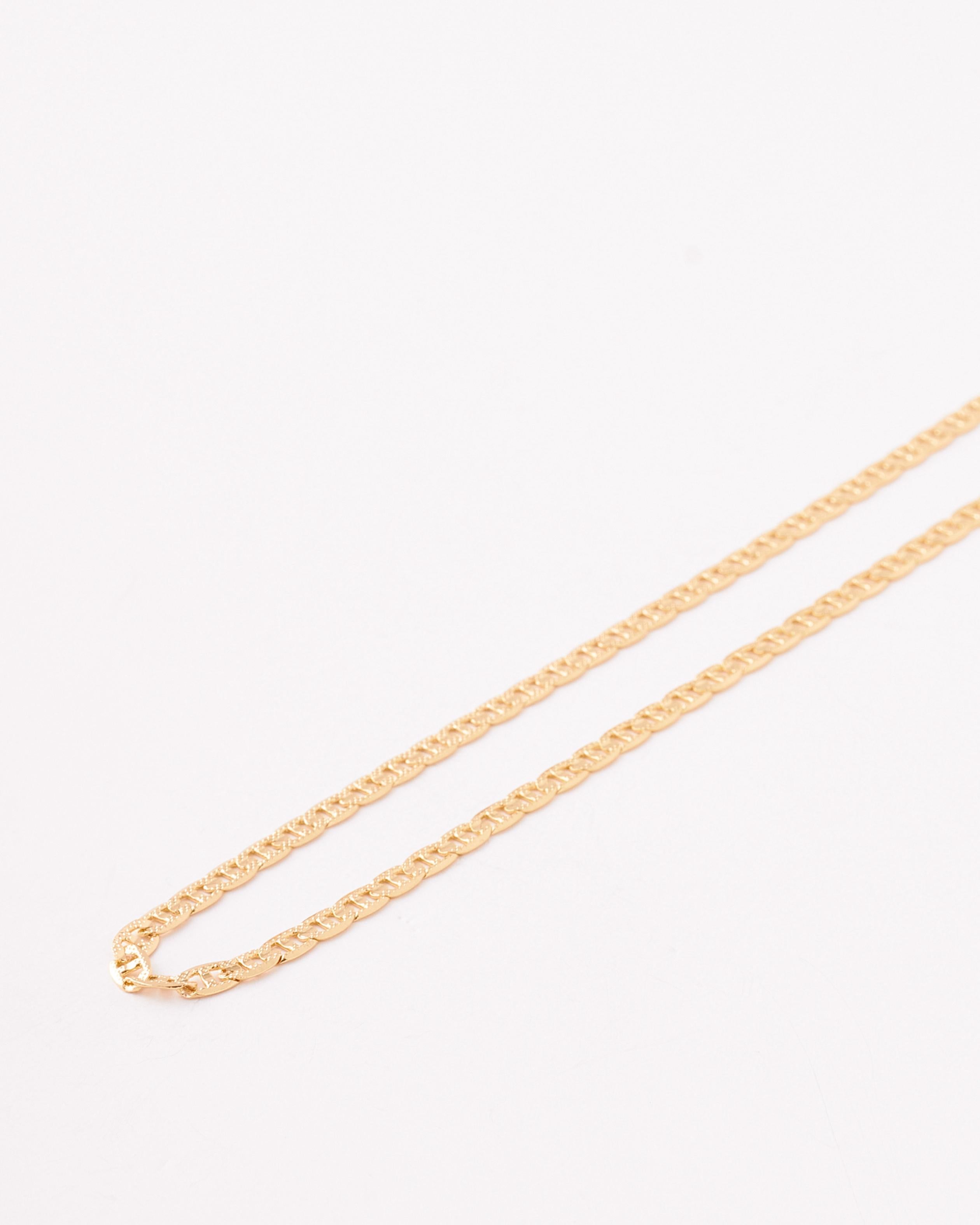 Cadena Escalera Diamantada - 50cm x 3mm