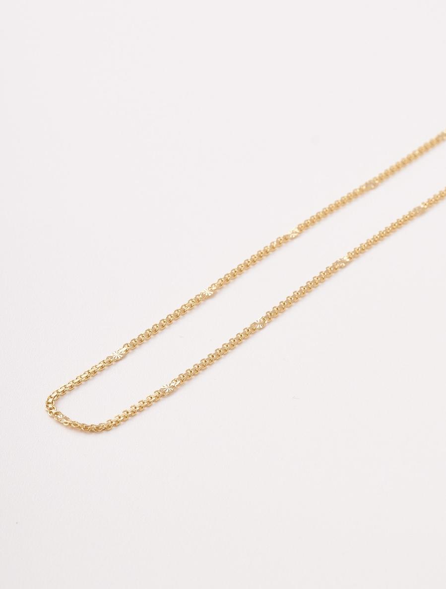 Cadena Tejido Chino Destellos - 50cm x 2.7mm