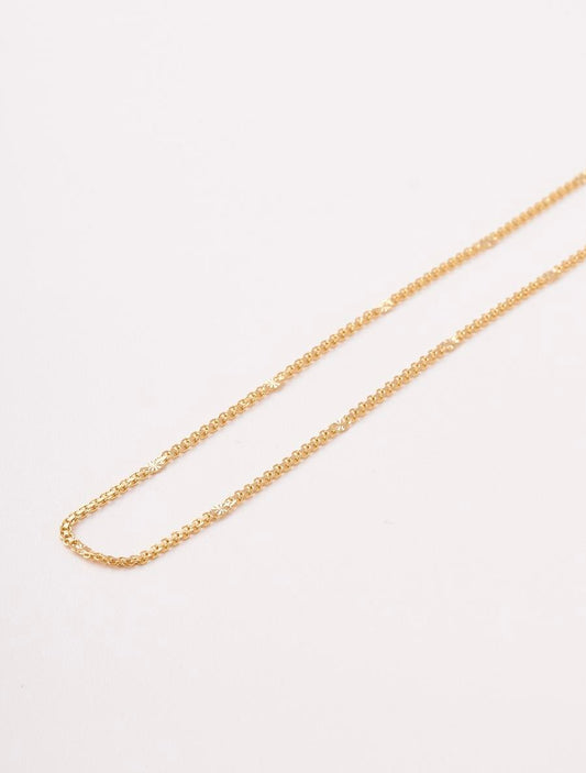 Cadena Tejido Chino Destellos - 50cm x 2.7mm