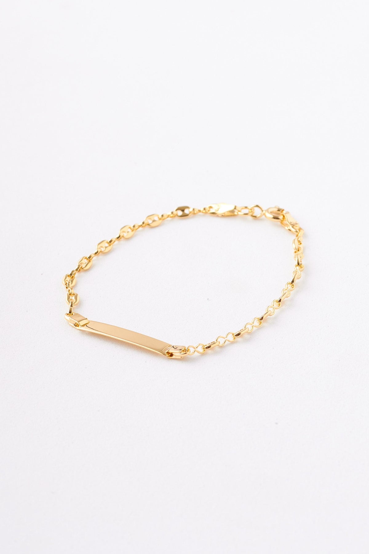 Pulsera Placa Greca - 16cm x 1.5mm