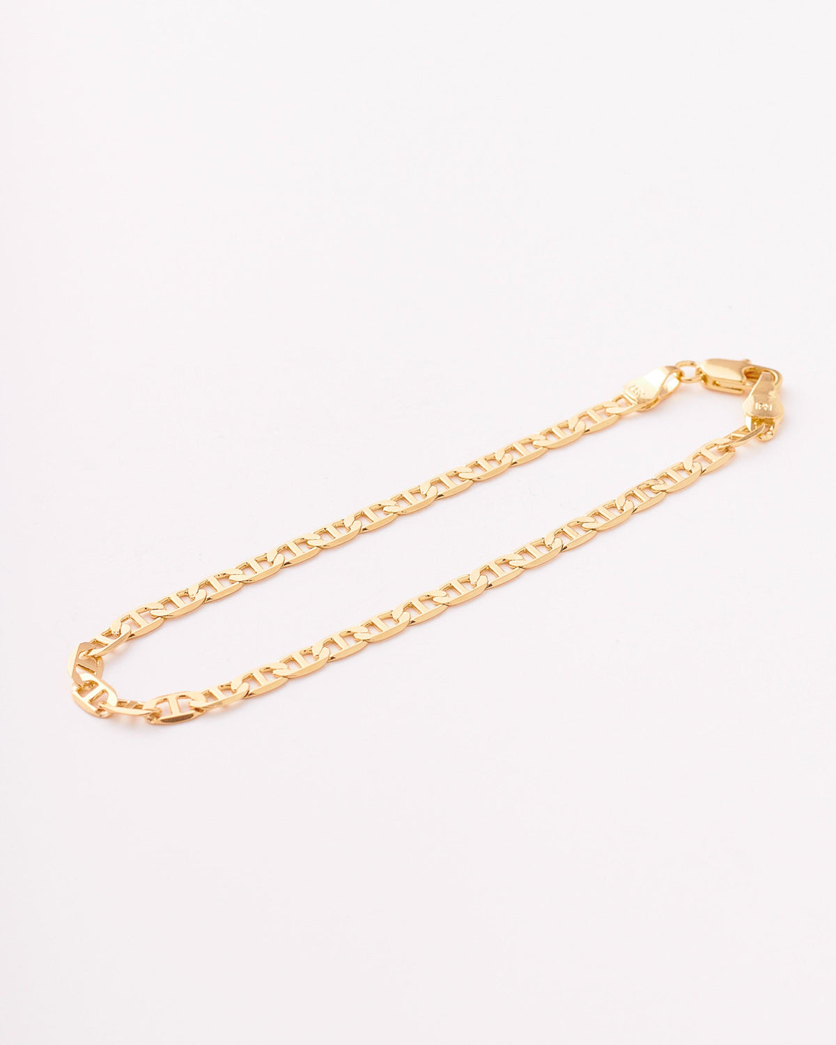 Pulsera escalera plana - 21cm x 3.5mm