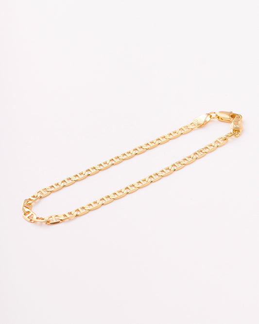 Pulsera escalera plana - 21cm x 3.5mm