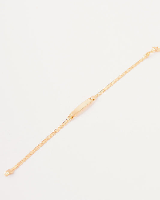 Pulsera Escalera Placa - 16cm x 2mm