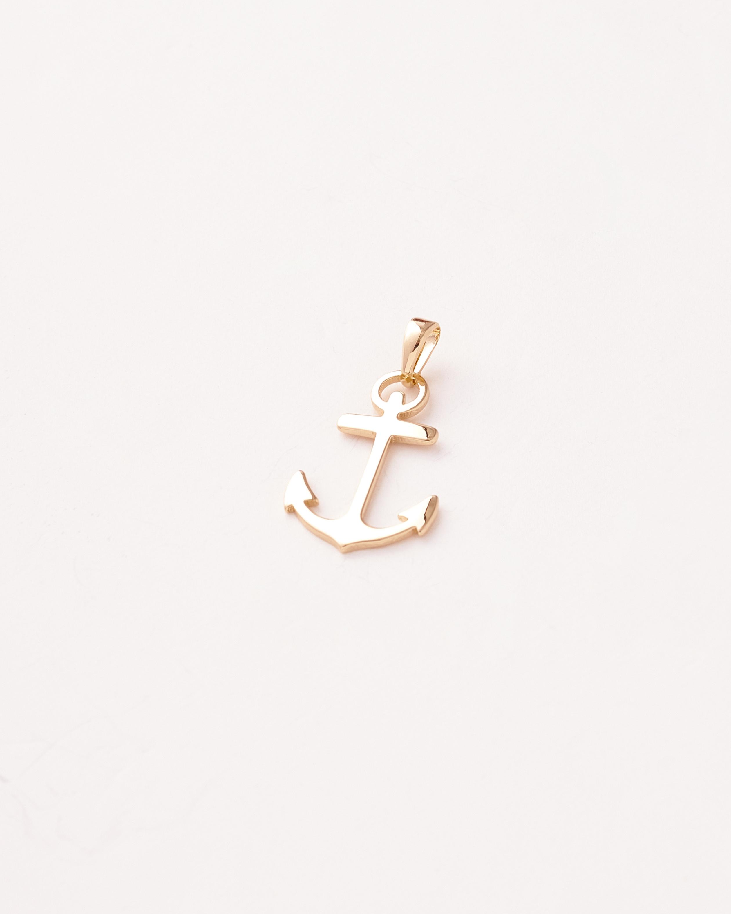 Dije Figura Ancla - 17mm x 32mm