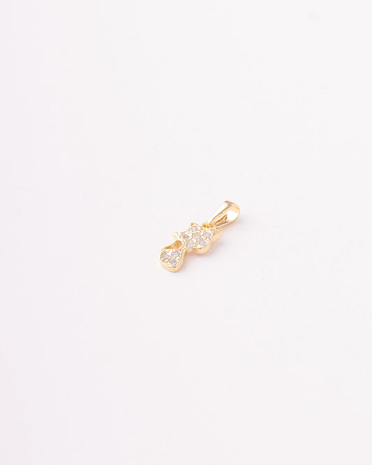 Dije Figura Gato Circones - 8mm x 19mm