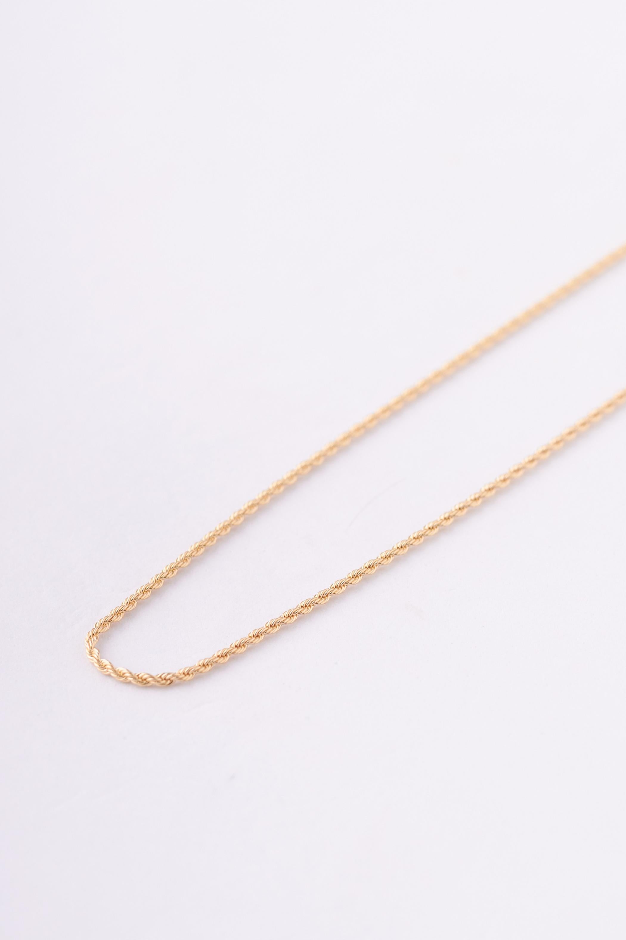 Cadena Tejido Lazo - 50cm x 1.7mm