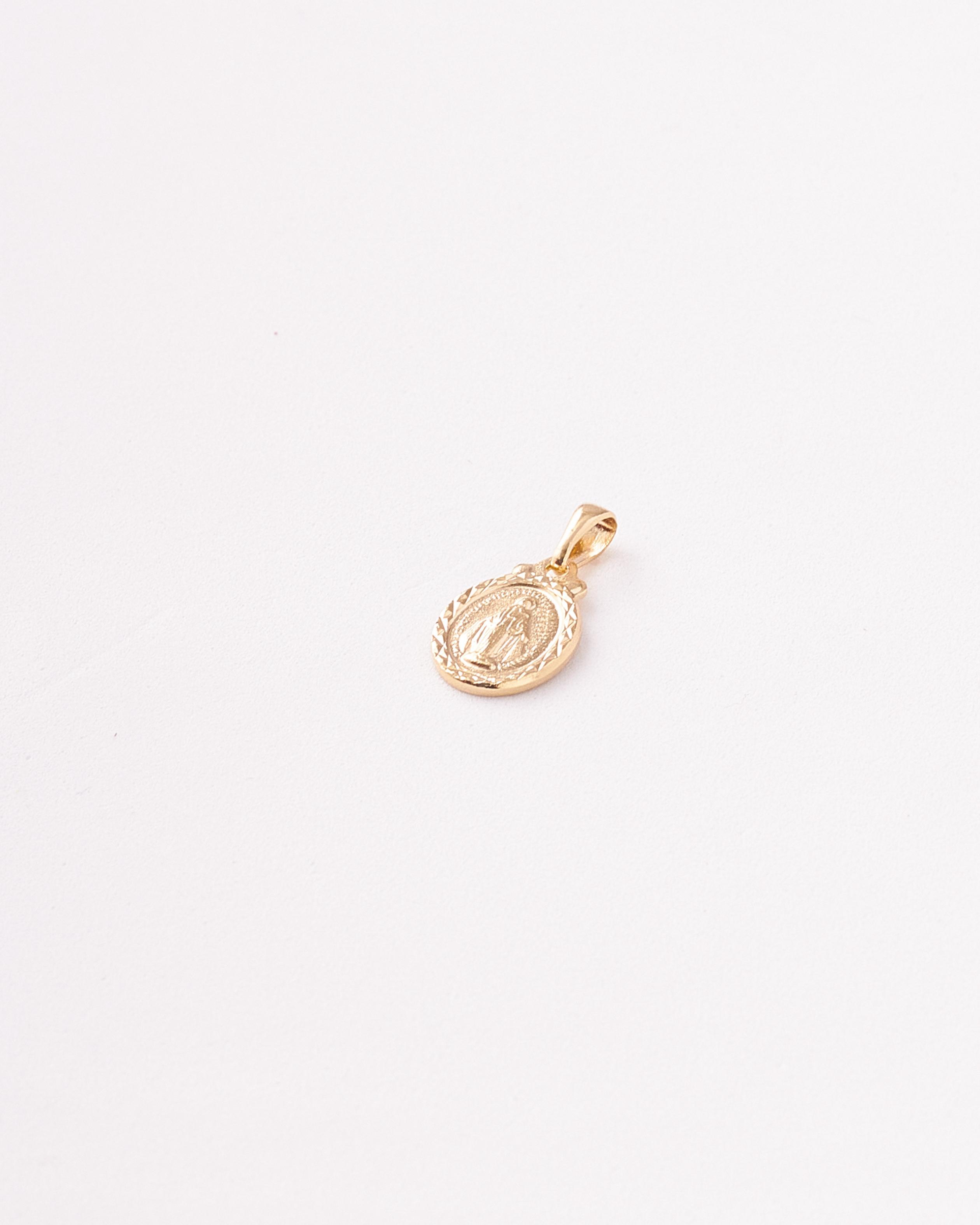 Dije Virgen Milagrosa - 22x11mm