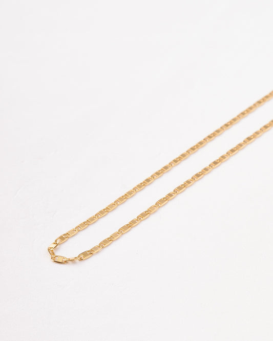 Cadena Tejido Escalera Plana - 50cm x 3mm